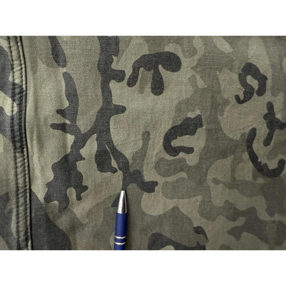 Gianni Bini Women's XS Camouflage Utility Jacket Military Fall Layering Casual - Picture 6 of 11
